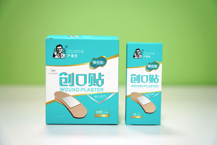 户易生创口贴弹力型100片一盒72x19mm细节图 (4)