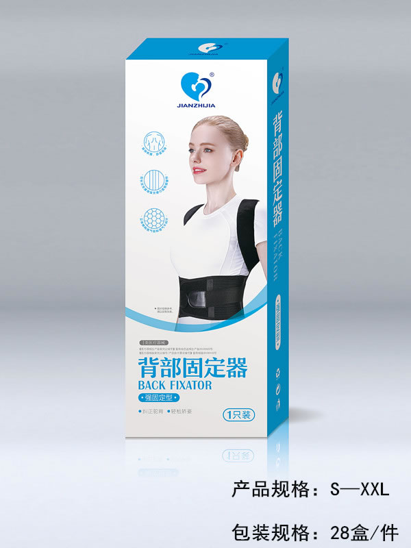 背部固定器